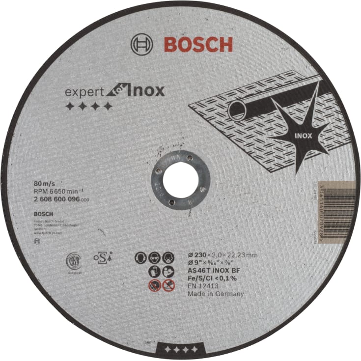Bosch skæreskive 230 x 2 mm, 230RF