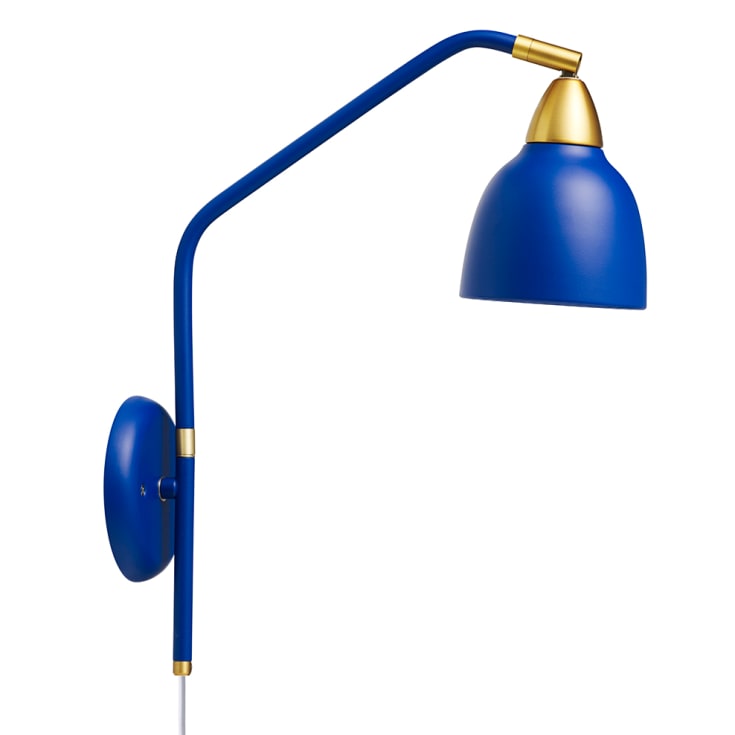 Superliving Urban vegglampe, høy, mørk blå