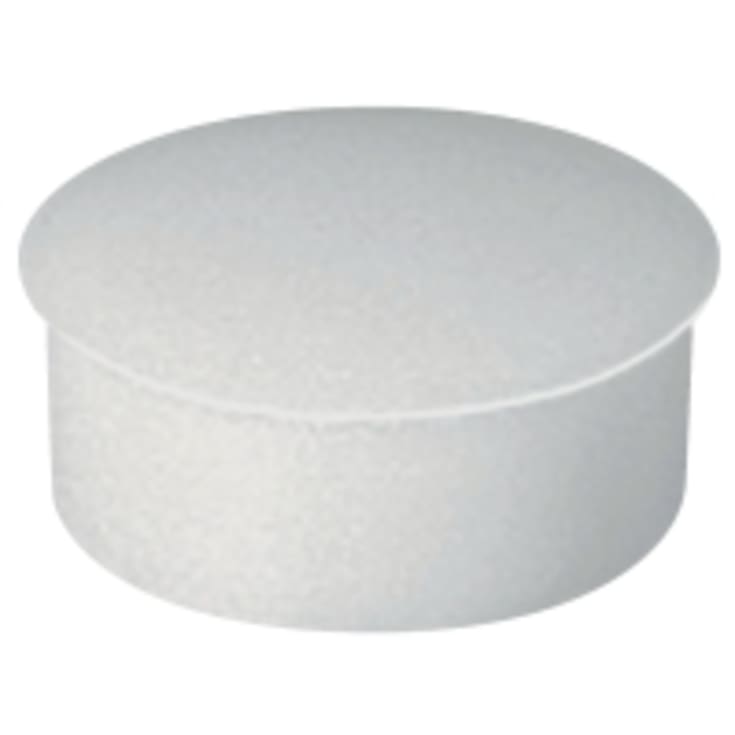 10 stk Lyreco magnet, hvid, Ø22 mm, 10 stk.
