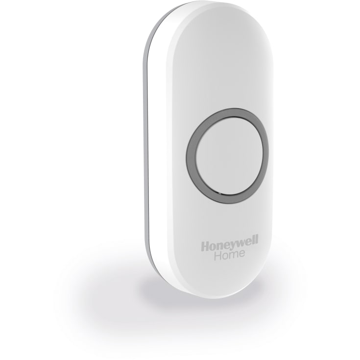 Honeywell Home trykknap til dørklokke, trådløs, hvid