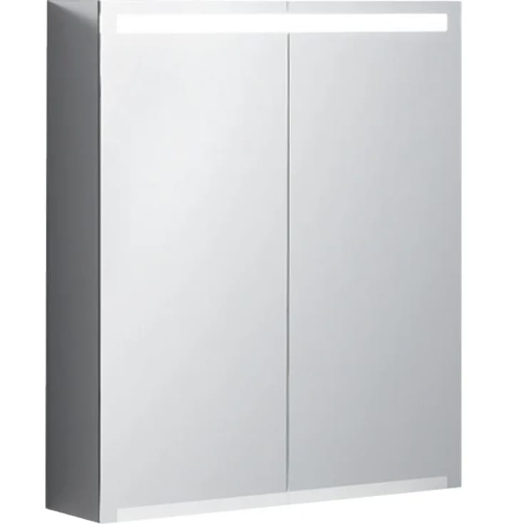 IFÖ Option LED Middle 60 Spegelskåp, 60x70 cm, grå