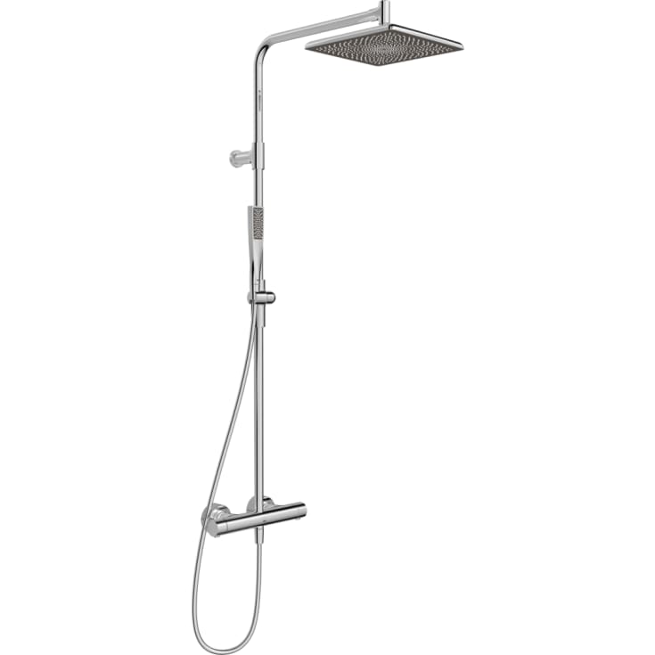 Oras Aurelia Rain duschset, vattenbesparande, krom