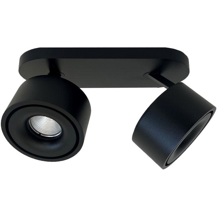 Antidark Easy Braccio W2100 spotlampe, sort
