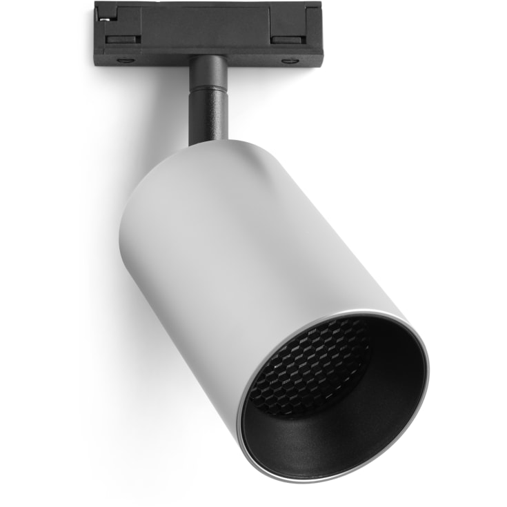 Antidark Designline Tube Pro 1F skinnespot, GU10, aluminium