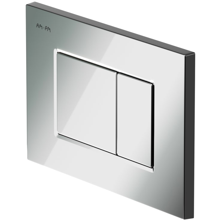AMPM betjeningsplate, krom