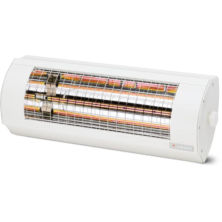 Solamagic Eco+ Pro terrassevarmer med 2000W i hvid