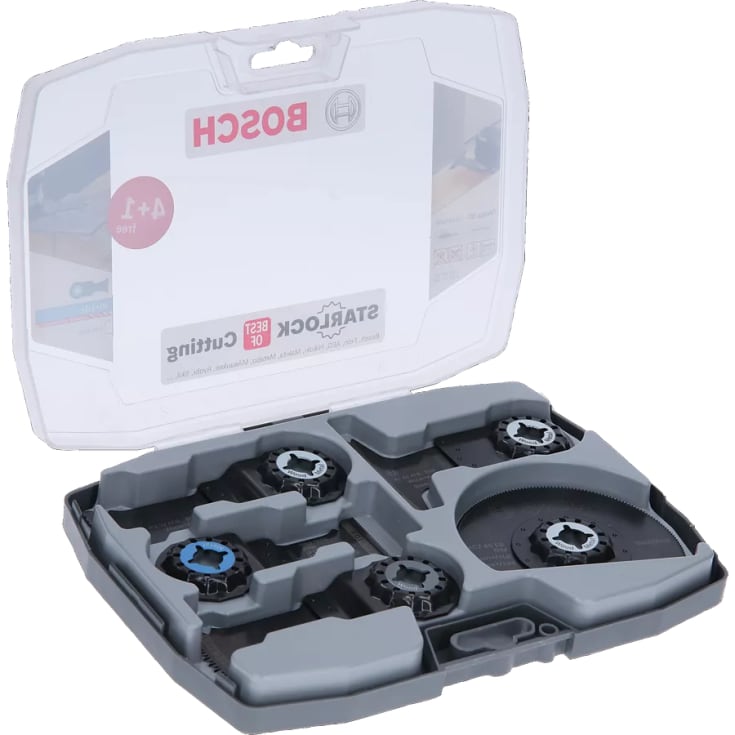 Bosch Starlock sågbladsset för trä och metall, 5 delar