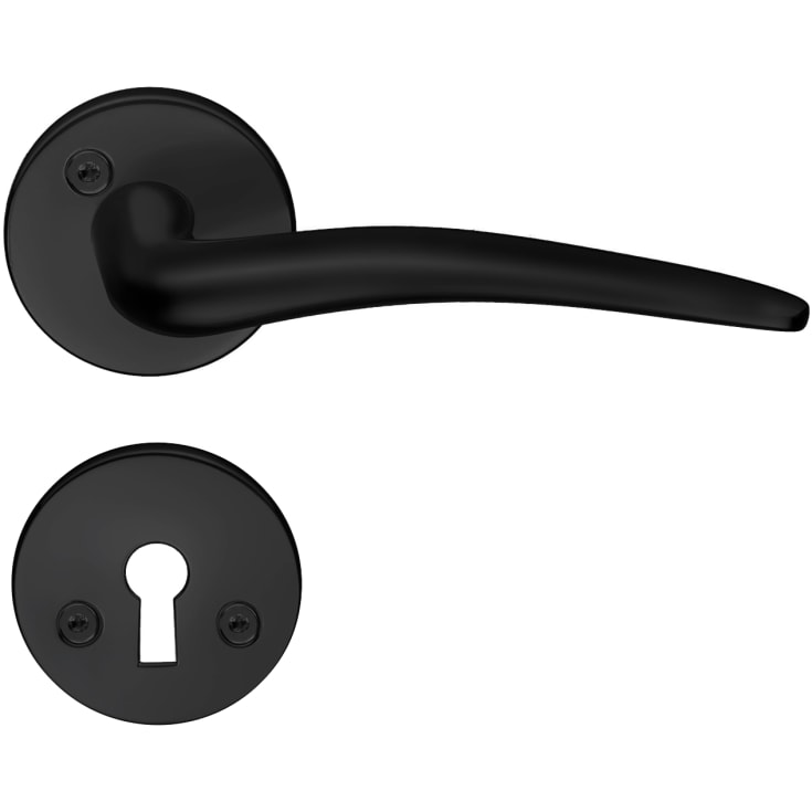 Beslagsboden Basic Classic dørhåndtak, sort