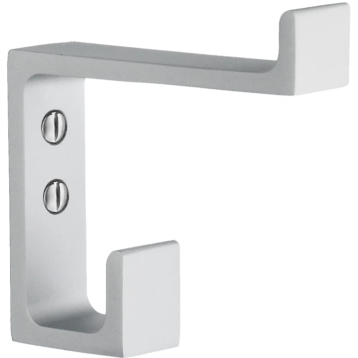 Beslagsboden handdukskrok, matt aluminium