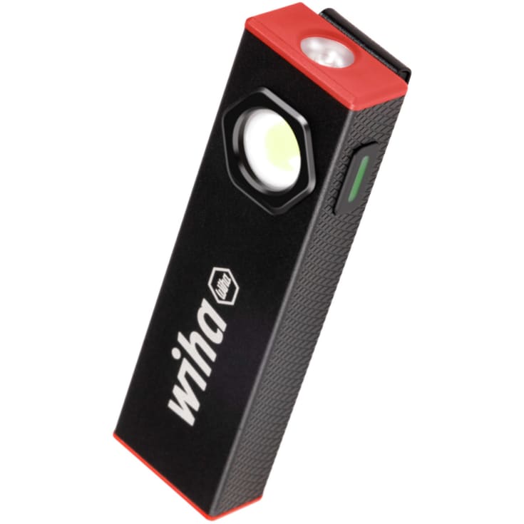 Wiha håndlykt, med sensor/magnet, 800 lumen