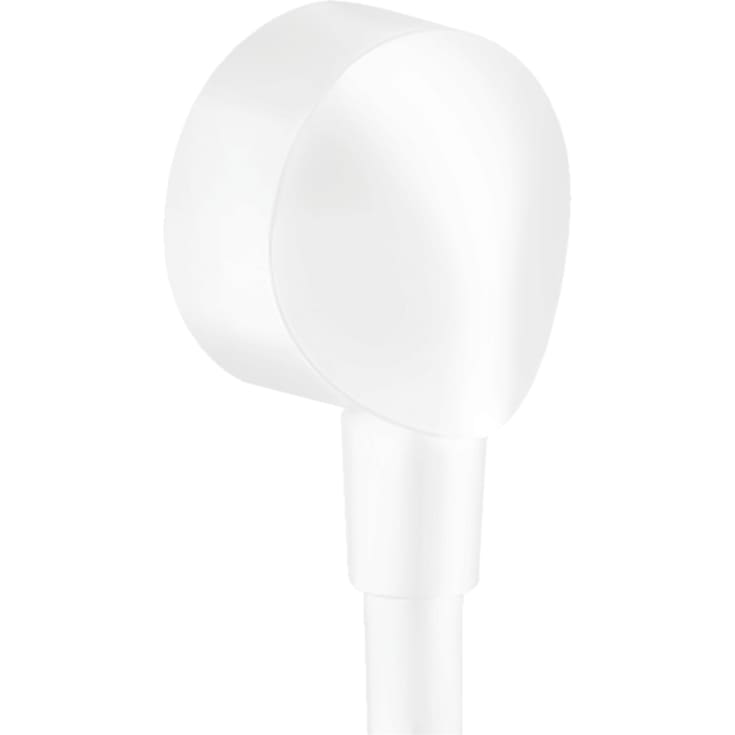 Hansgrohe Fixfit E slanguttag, matt vit