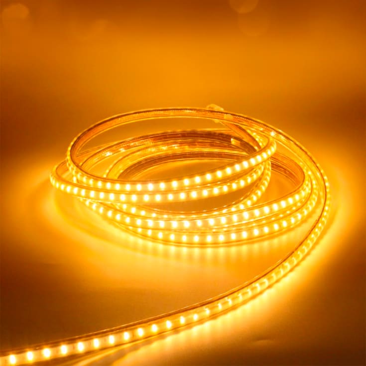 LED strip 230V 9W 3000K, 50M, 17x7 mm, IP67