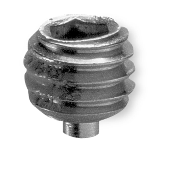 Randi 71284 pinolskrue til dørgreb, M5 x 6 mm, med spids