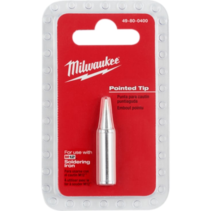 Milwaukee loddespids til M12 SI loddekolbe, lige spids