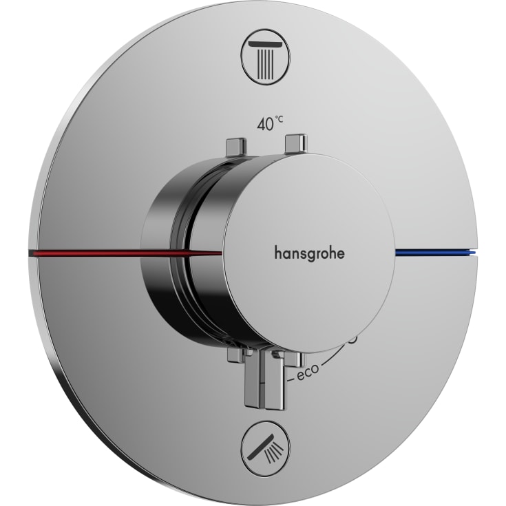 Hansgrohe Pulsify S 260 dusjsett, vannbesparende, krom