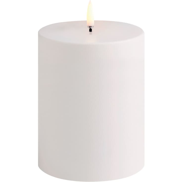 Uyuni LED kubbelys, utendørs, batteri, hvit