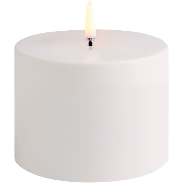 4 stk Uyuni LED kubbelys, utendørs, batteri, hvit