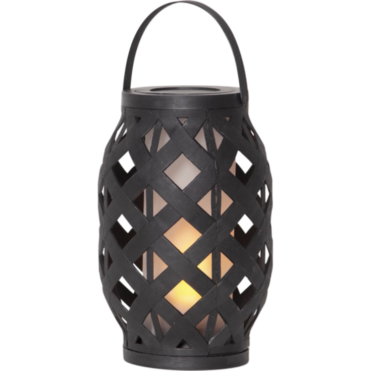 Star Trading Flame batteri lykta, H23 cm, svart