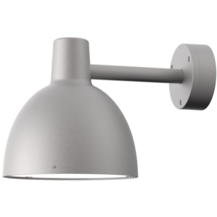Toldbod 220 Væg LED 4K Natdæmp+clo, Ø220, aluminium