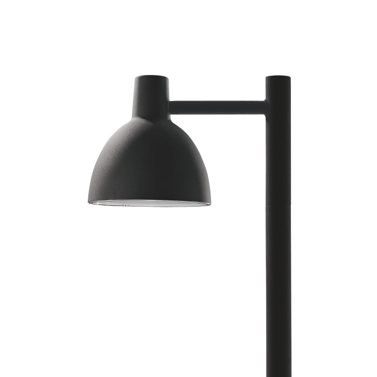 Toldbod 290 Lygte LED 4K Natdæmp+clo, sort, til Ø48 mast