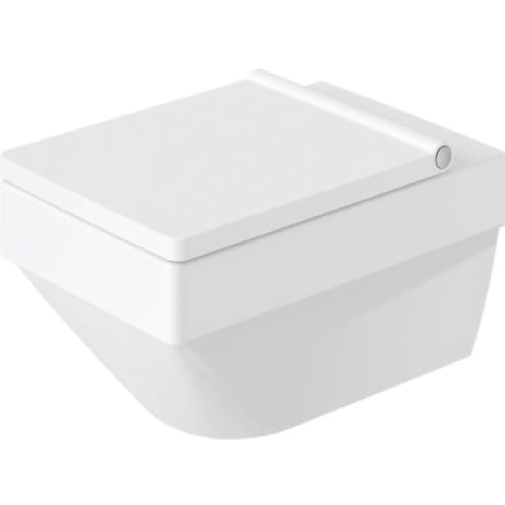 Duravit Vero Air vegghengt toalett, uten skyllekant, rengjøringsvennlig, hvit