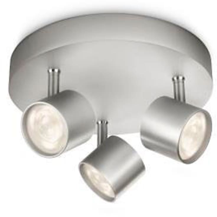 Philips myLiving Star spotlampe, aluminium