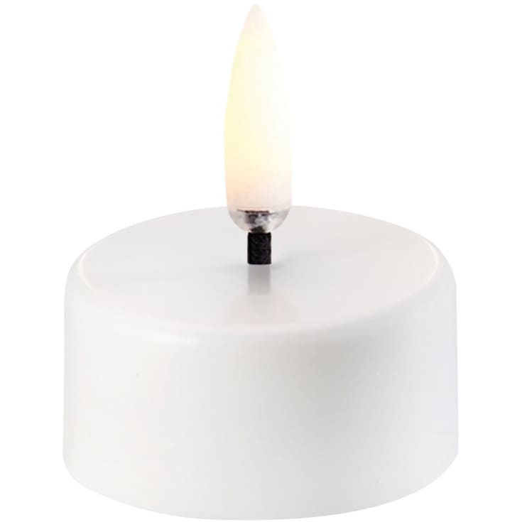 Uyuni LED fyrfadslys, batteri, hvid