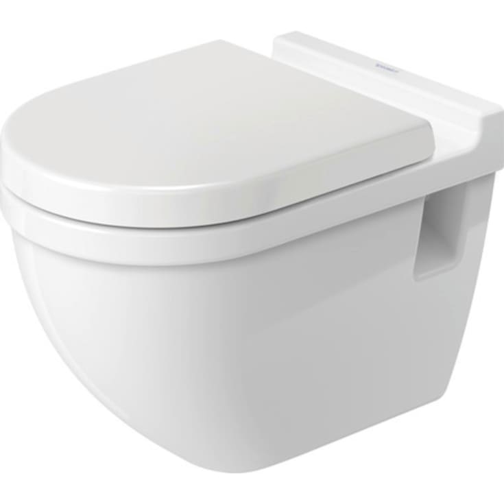 Duravit Starck 3 Comfort vegghengt toalett, rengjøringsvennlig, hvit