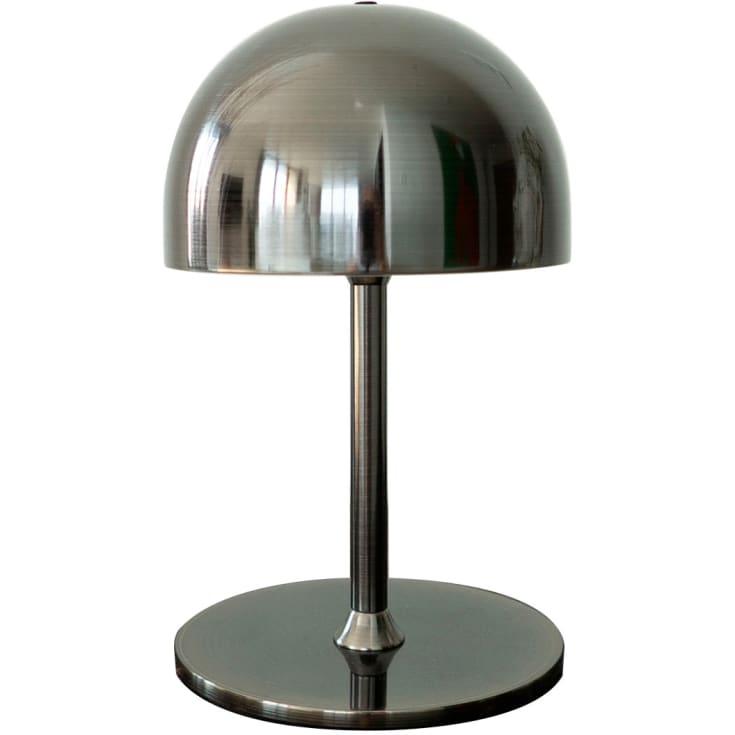 Sirius Tim uppladdningsbar bordslampa, svart nickel, 22 cm