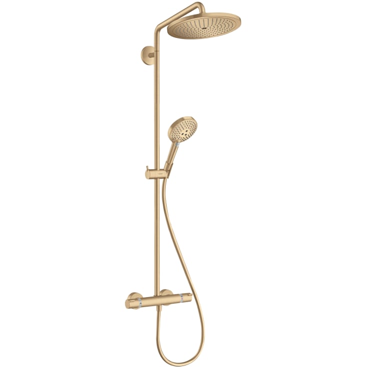 Hansgrohe Croma Select S 280 brusesæt, børstet bronze