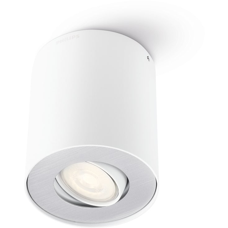 Philips myLiving Pillar downlight utanpåliggande, vit