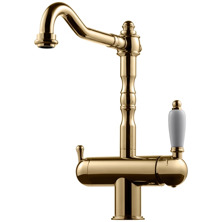 Tapwell FME184 Classic köksblandare, diskmaskinsavstängning, mässing