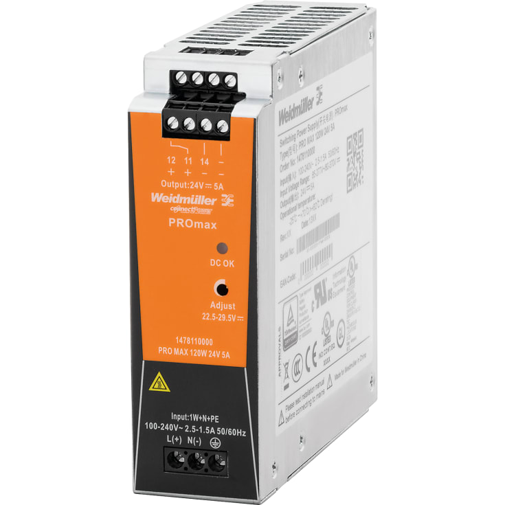 Strømforsyning Pro Max 120W 24VDC 5A