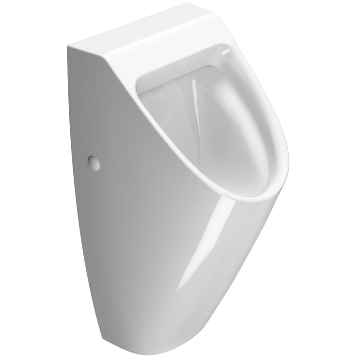 GSI Community urinal, utan spolkant, rengöringsvänlig, vit