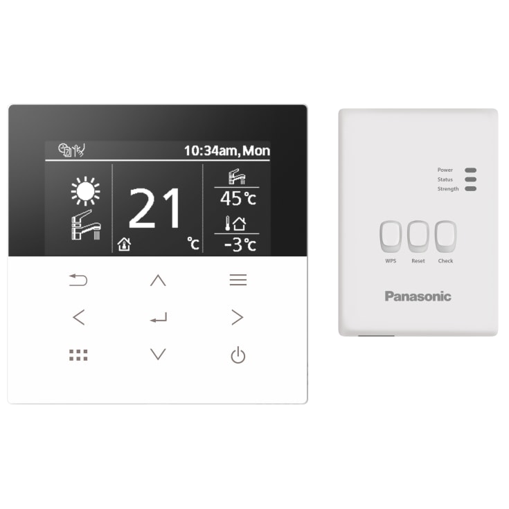 Panasonic CZ-RTW2TAW1C styring til M-gen luft til vand varmepumpe