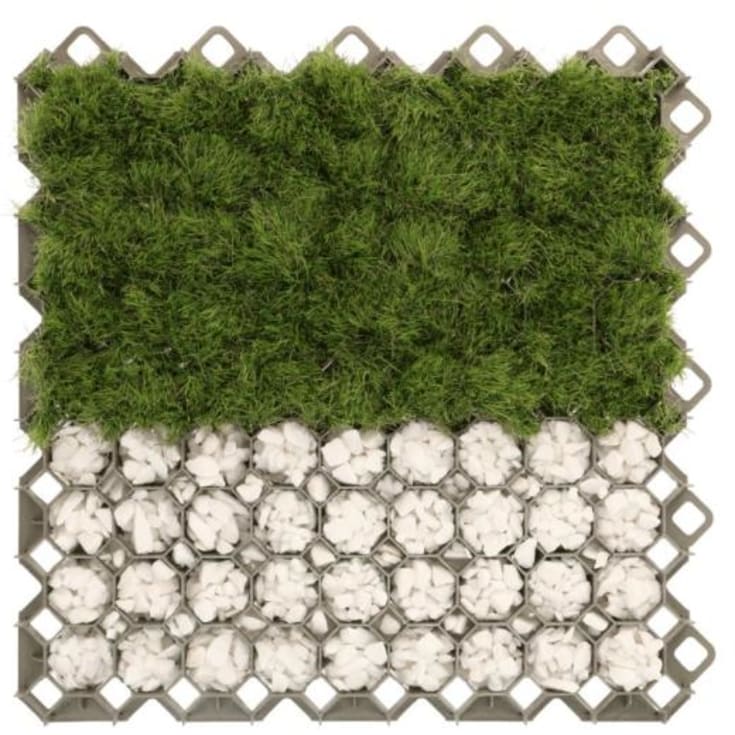 LHI Multigrass permeable græsarmering, 60x60 cm, grøn