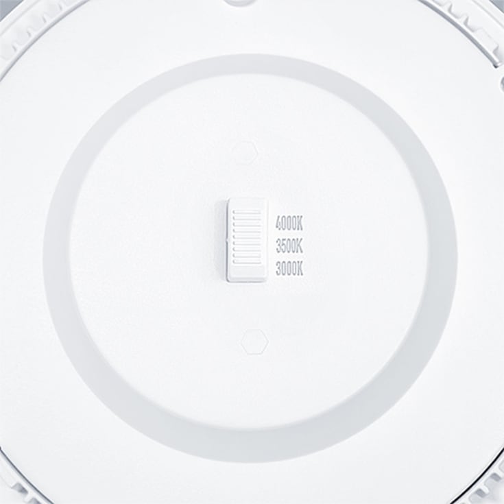 THORNeco Downlight ZOE 220mm 19W 2000lm 3K-4K hvit DALI