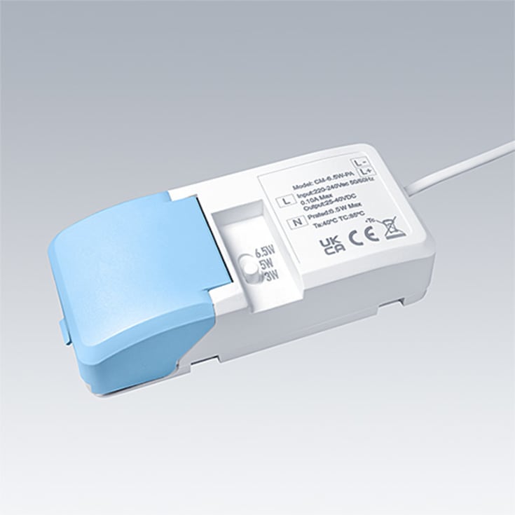 THORNeco Downlight ZOE 220mm 19W 2000lm 3K-4K hvit DALI