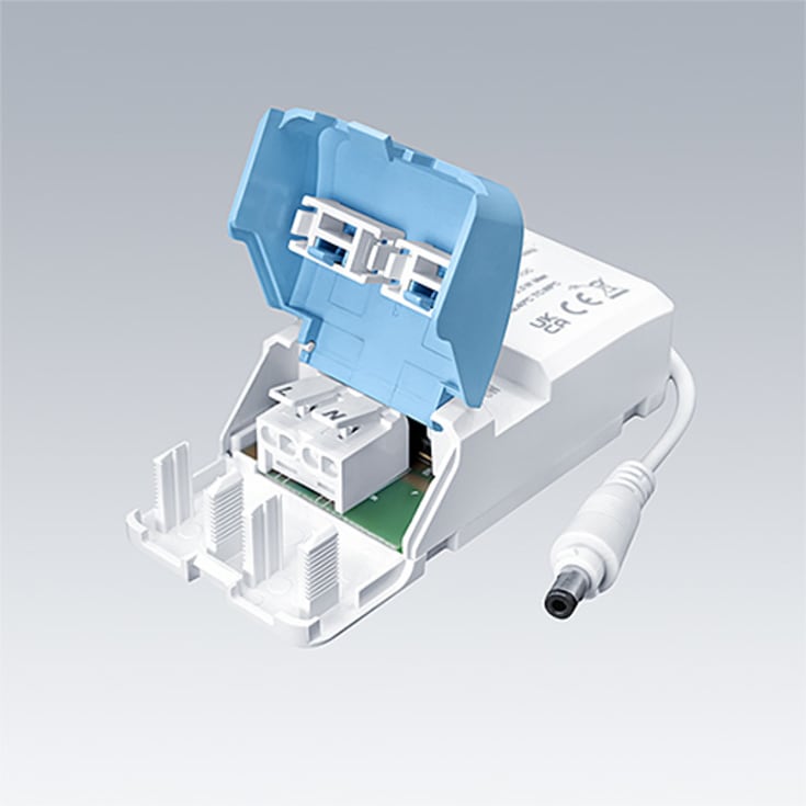 THORNeco Downlight ZOE 220mm 19W 2000lm 3K-4K hvit DALI