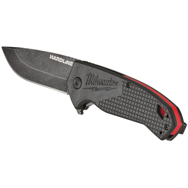 Milwaukee Hardline foldekniv, glatt blad