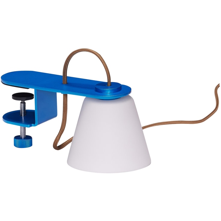 Hübsch Lure klämlampa, blå