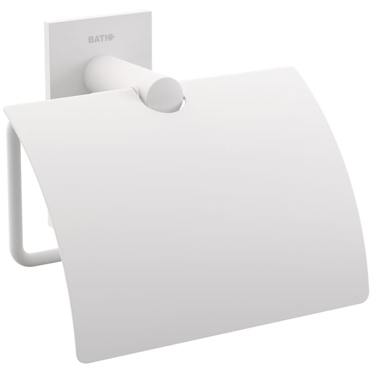 Cosmic Stick toiletrulleholder, mat hvid
