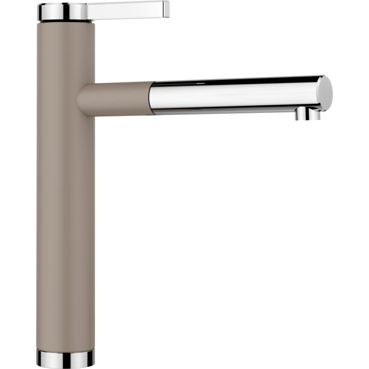 Blanco Linee-S köksblandare, utdragbar pip, beige/krom