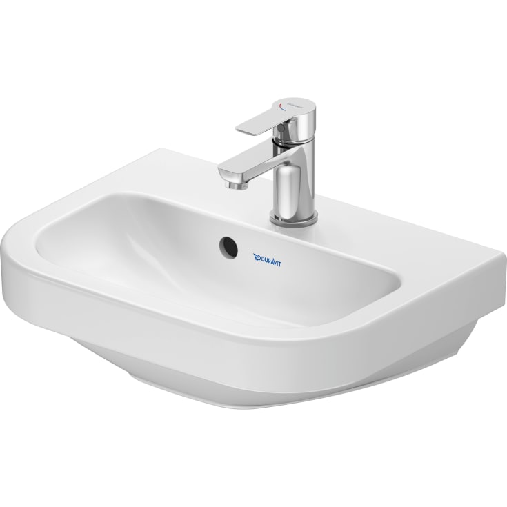 Duravit D-Code tvättställ, 45x33,5 cm, vit