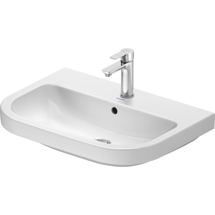 Duravit D-Code tvättställ, 65x46 cm, vit