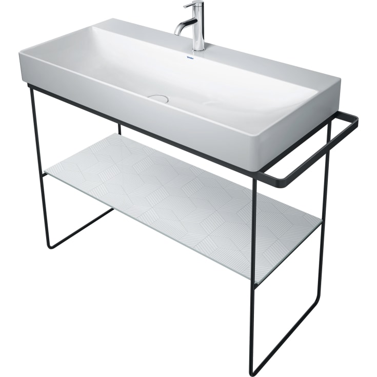 Duravit DuraSquare Cubic-line glashylde, 970x8 mm, hvid
