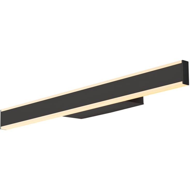 SLV One Linear vägglampa, svart, 50 cm