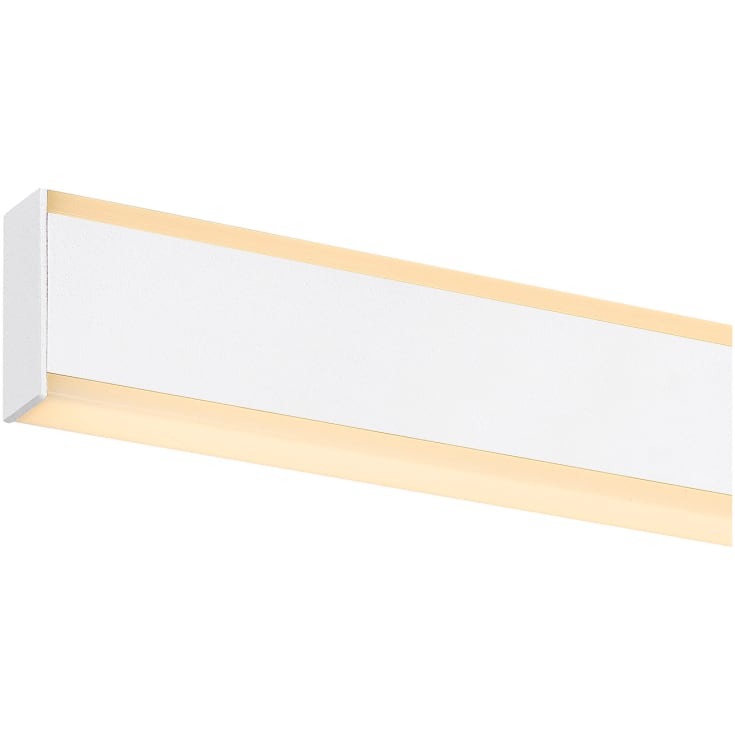 SLV One Linear væglampe, hvid, 50 cm