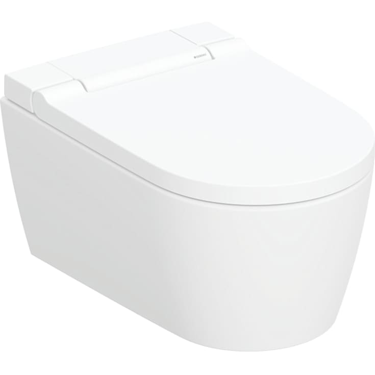 Geberit Aquaclean Sela dusjtoalett, uten skyllekant, rengjøringsvennlig, hvit matt