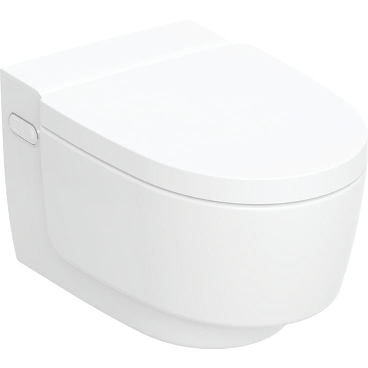 Geberit Aquaclean Mera Comfort dusjtoalett, uten skyllekant, rengjøringsvennlig, hvit